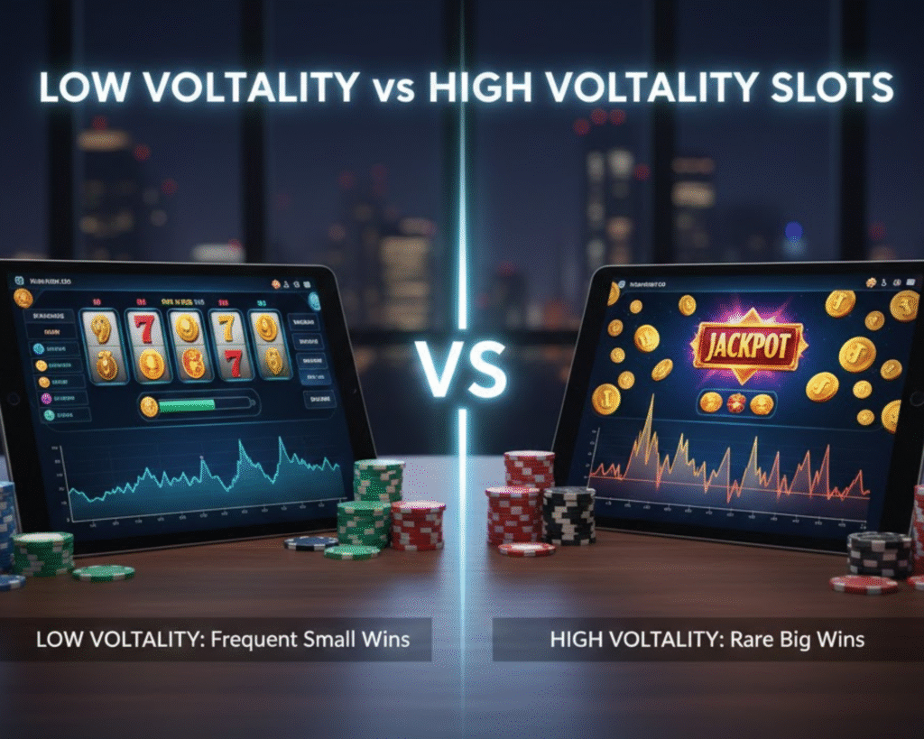 Low Volatility vs High Volatility Slots