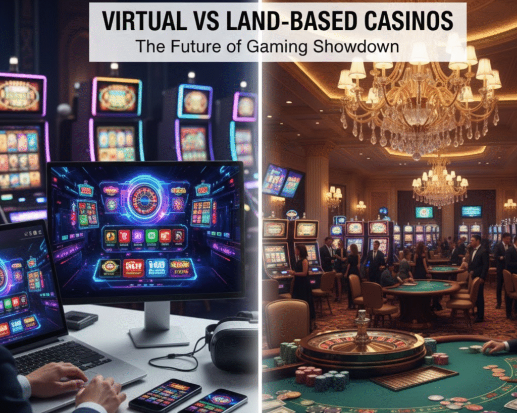 Virtual vs Land-Based Casinos