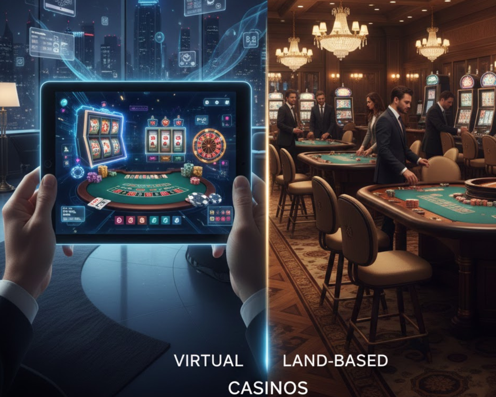 Virtual vs Land-Based Casinos: Which One Wins in 2025?